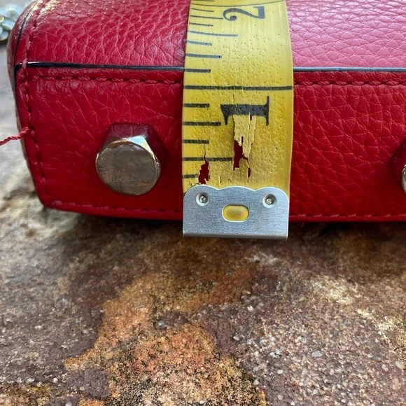 Rebecca Minkoff Mini 5 Zip Crossbody in Scarlet - Picture 8 of 10